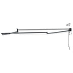 Elektrisches Markisenrahmen Anthrazit 2,5 x 2 m Aluminium