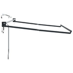 Elektrisches Markisenrahmen Anthrazit 2,5 x 2 m Aluminium