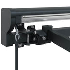 Manueller Markisenrahmen Verstellbar Anthrazit 5 x 3,5 m Stahl