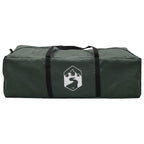 Familienzelt mit Dach Olivegrün 380 x 260 x 190 cm Polyester