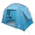 Hütten-Zelt mit Dach Blau 210 x 210 x 138 cm Polyester