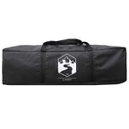 Hütten-Zelt mit Dach Weiß Blackout 400 x 210 x 180 cm Polyester