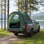 Autozelt Olivegrün 200 x 170 x 170 cm Polyester und Stahl