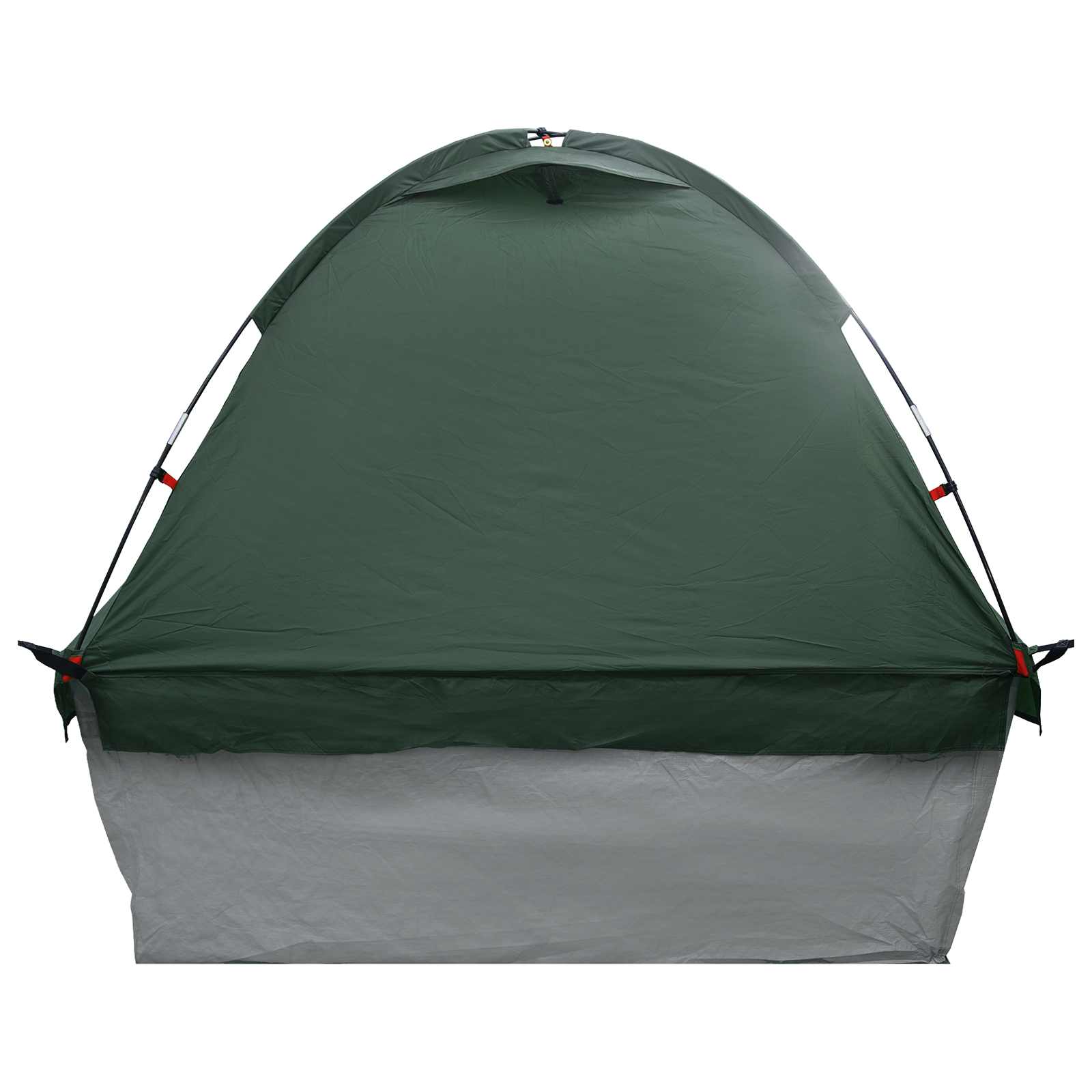 Autozelt Olivegrün 200 x 170 x 170 cm Polyester und Stahl