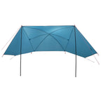 Autozelt mit Dach Blau 308 x 215 x 220 cm Polyester und Stahl