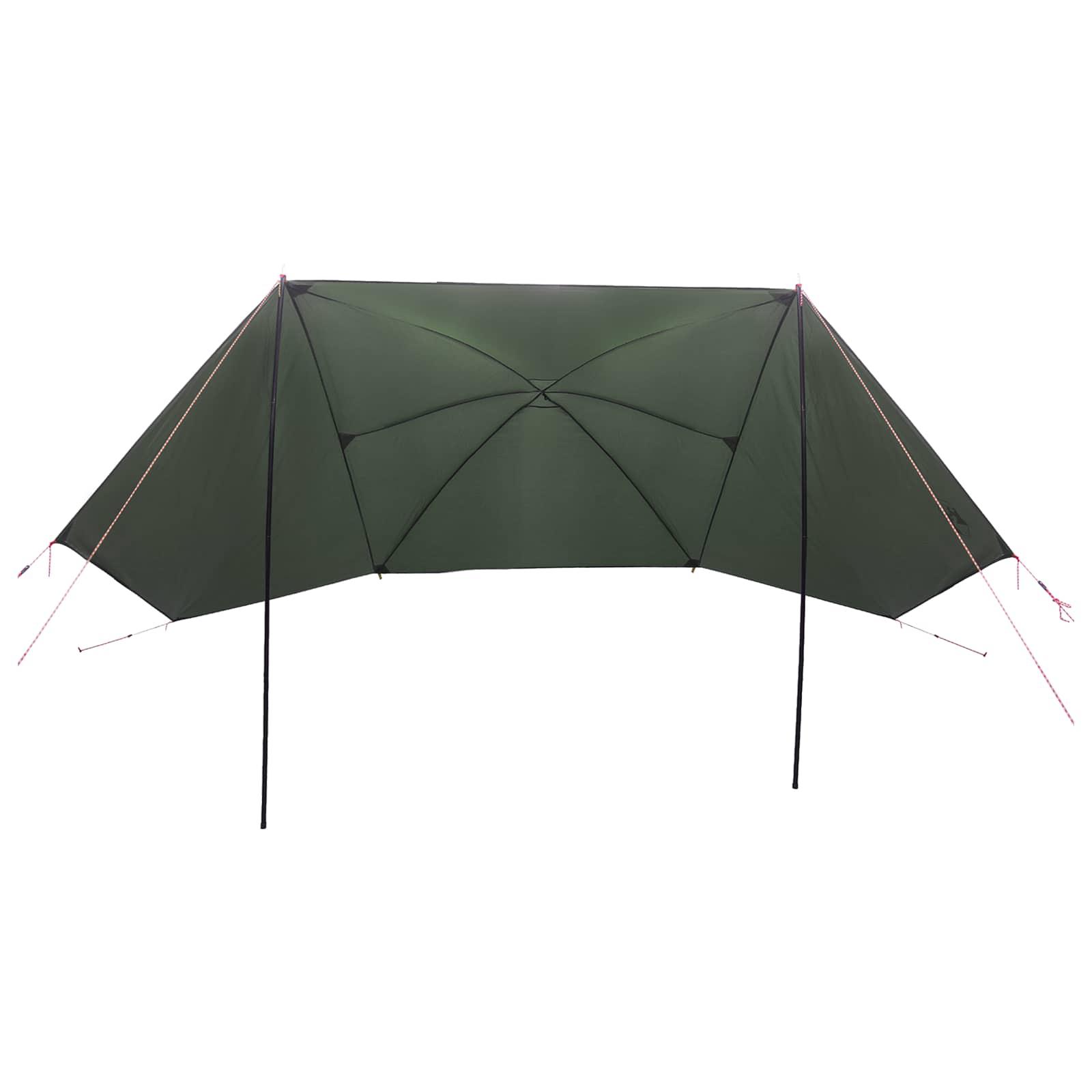 Autozelt Olivegrün 308 x 215 x 220 cm Polyester und Stahl