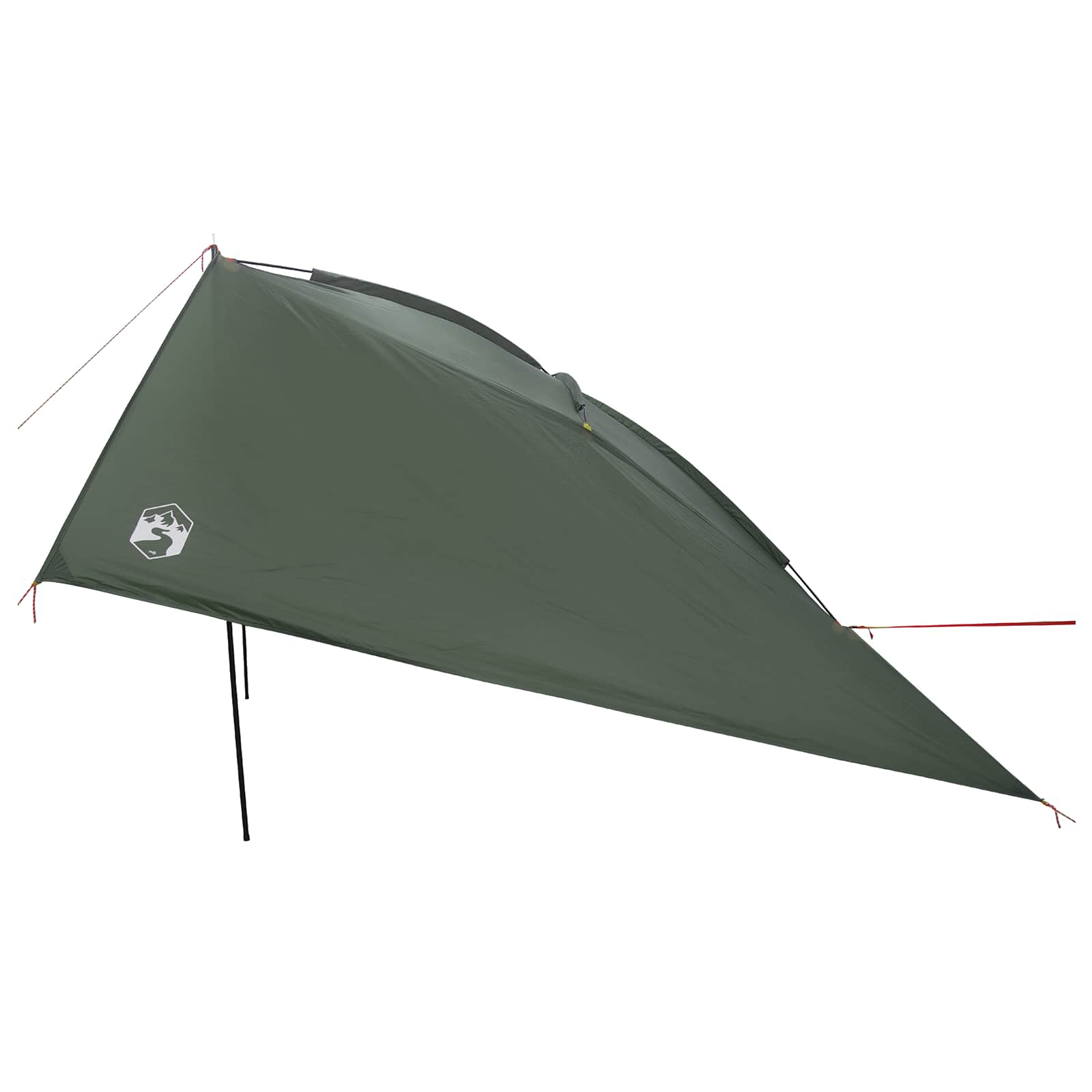 Autozelt Olivegrün 308 x 215 x 220 cm Polyester und Stahl