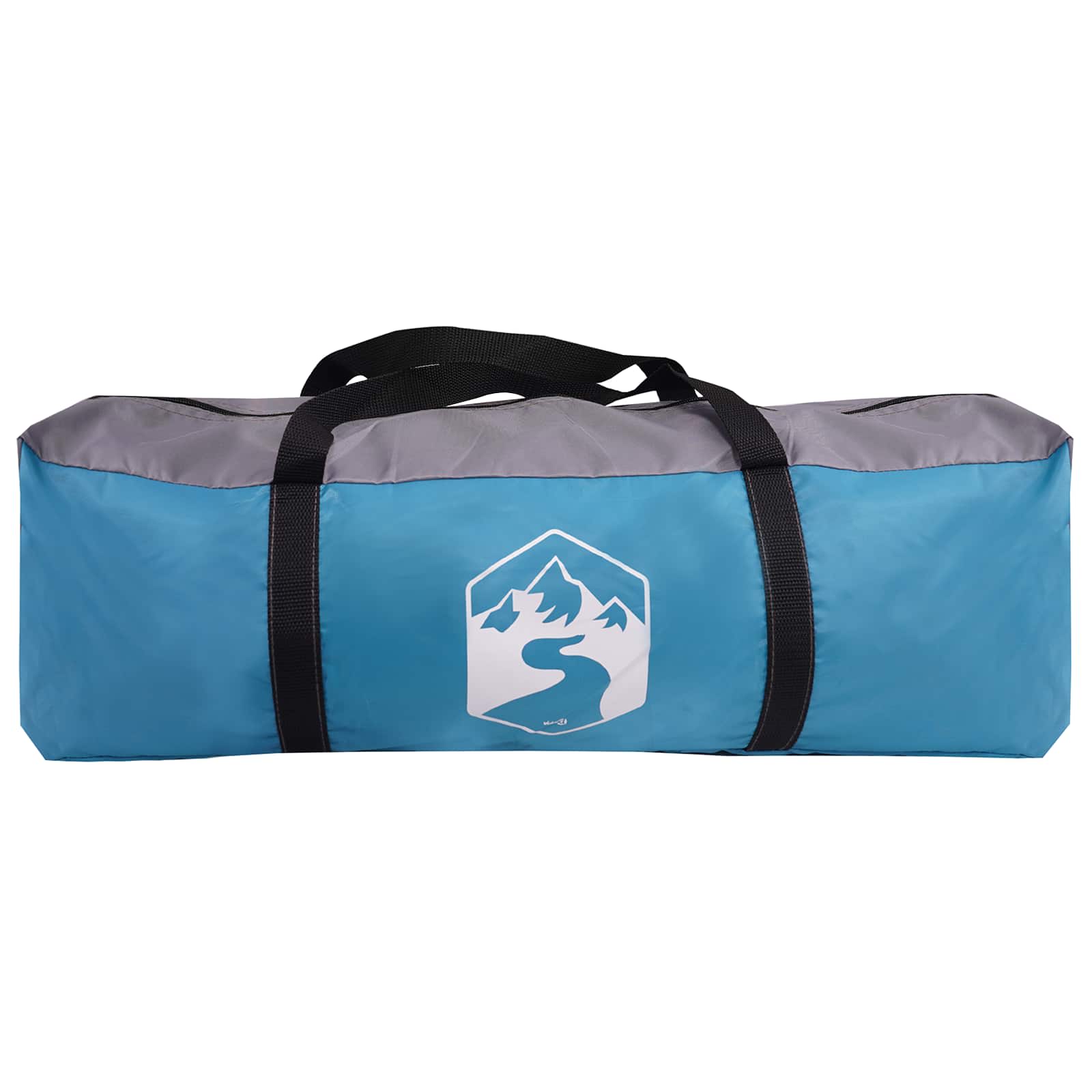 Fahrzeugmarkise Blau 518 x 580 x 215 cm Polyester und Stahl