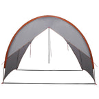 Heck-Awnings wasserfest Grau und Orange 405 x 280 x 220 cm