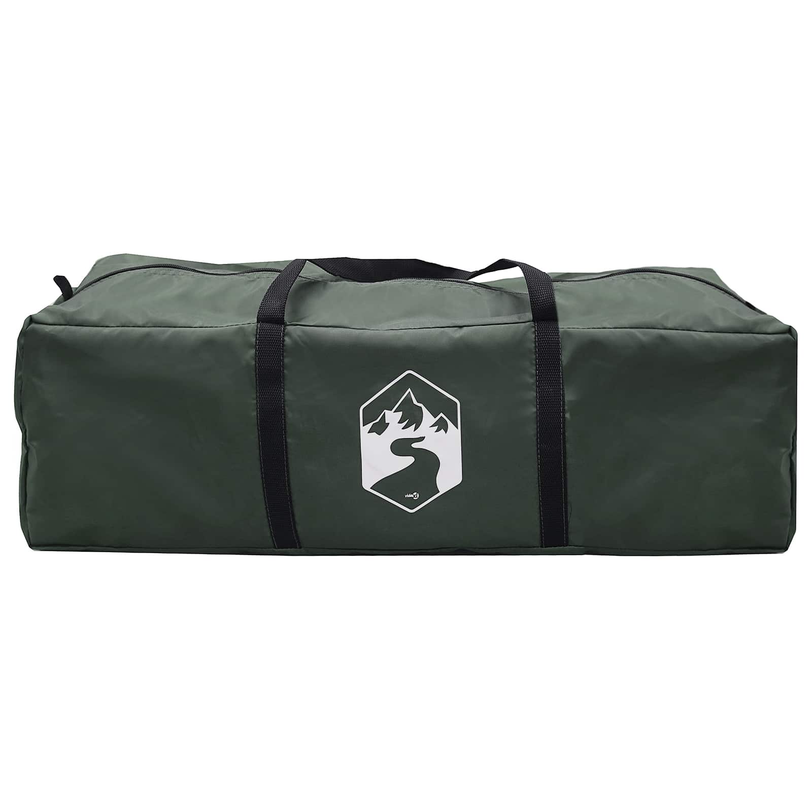 Party-Zelt Armeegrün 500 x 500 x 350 cm Polyester und Stahl