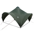 Party-Zelt Armeegrün 400 x 400 x 320 cm Polyester und Stahl
