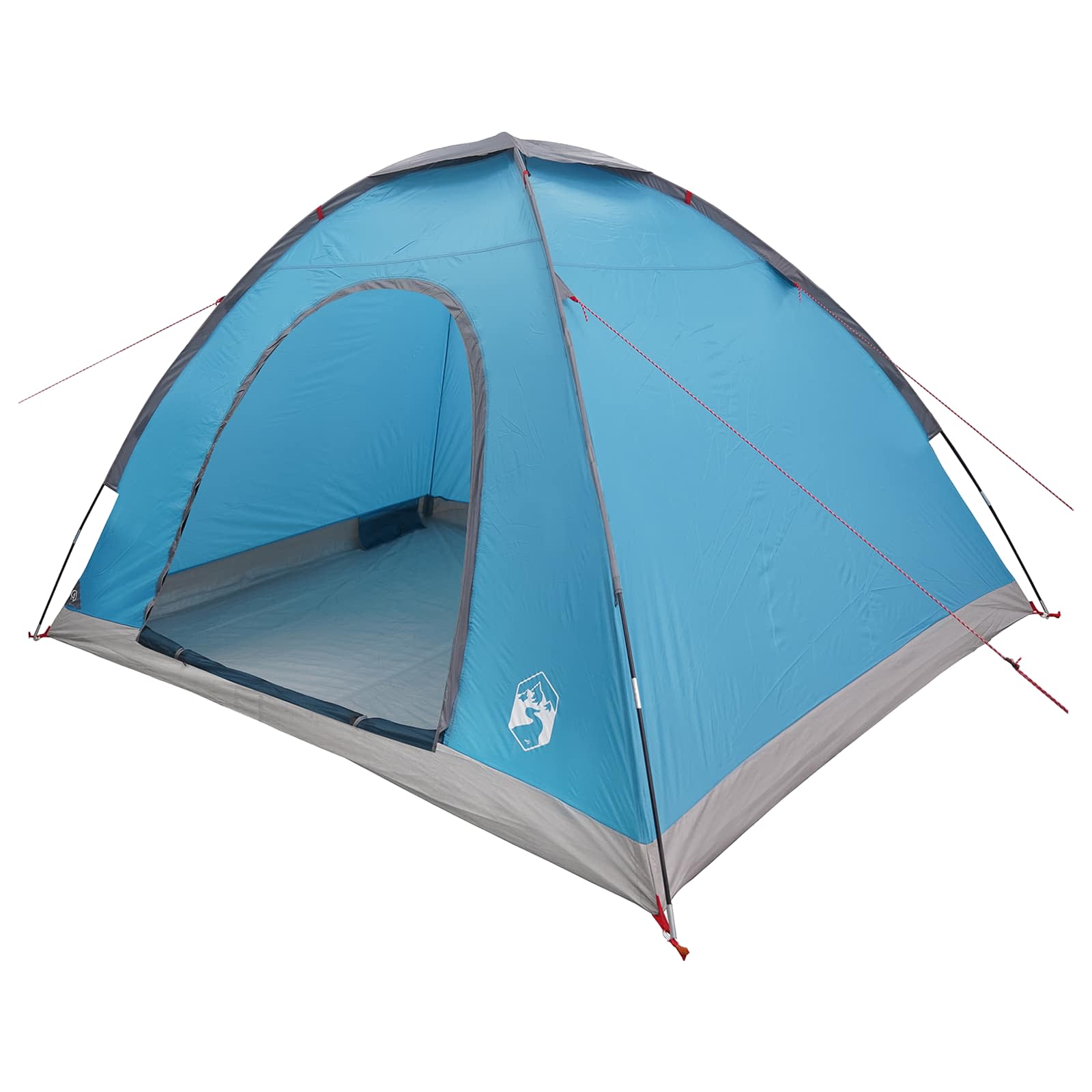 Campingzelt mit Dach mit Luftentlüftung Blau 275 x 215 x 125 cm