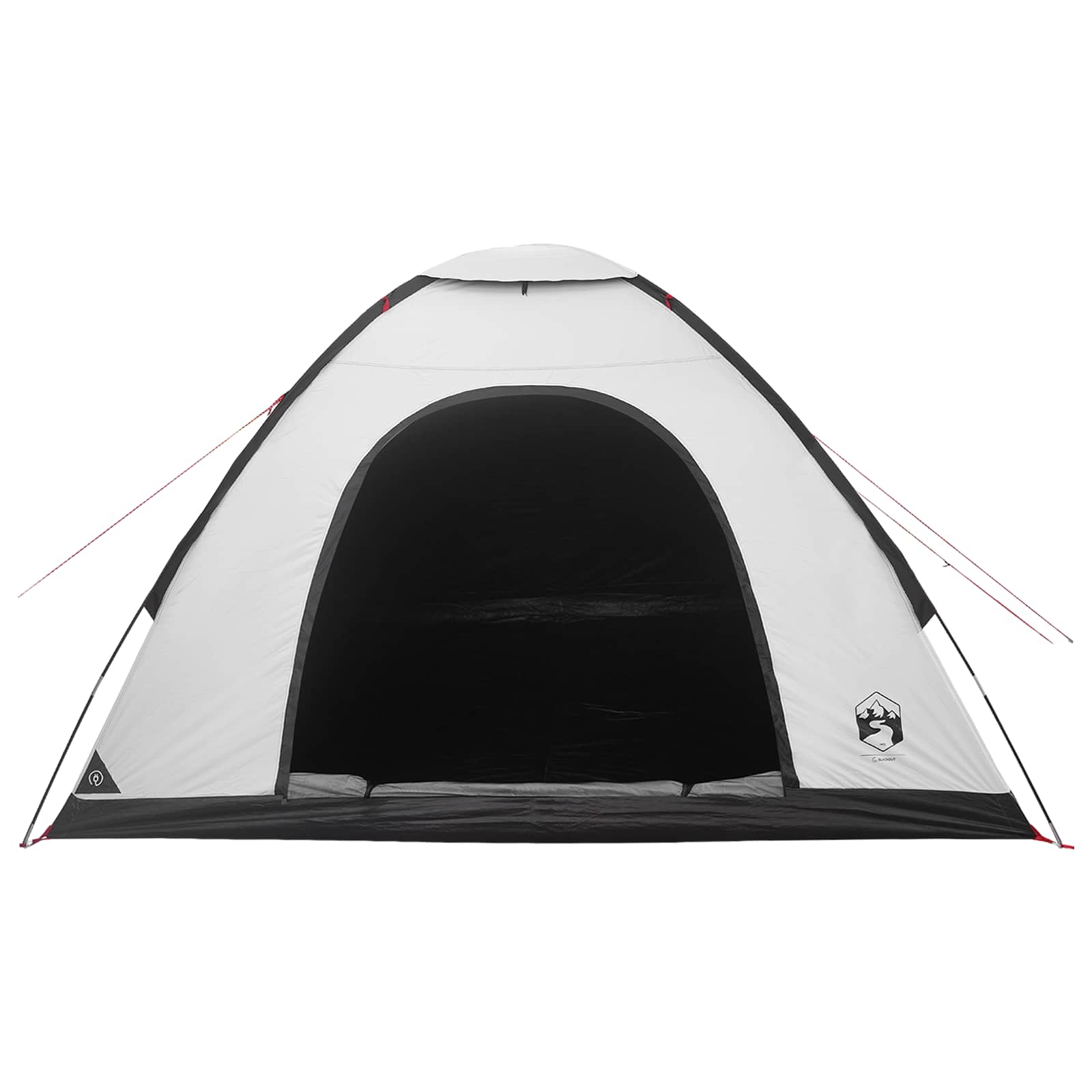 Campingzelt mit Dach Weiß Blackout 275 x 215 x 125 cm
