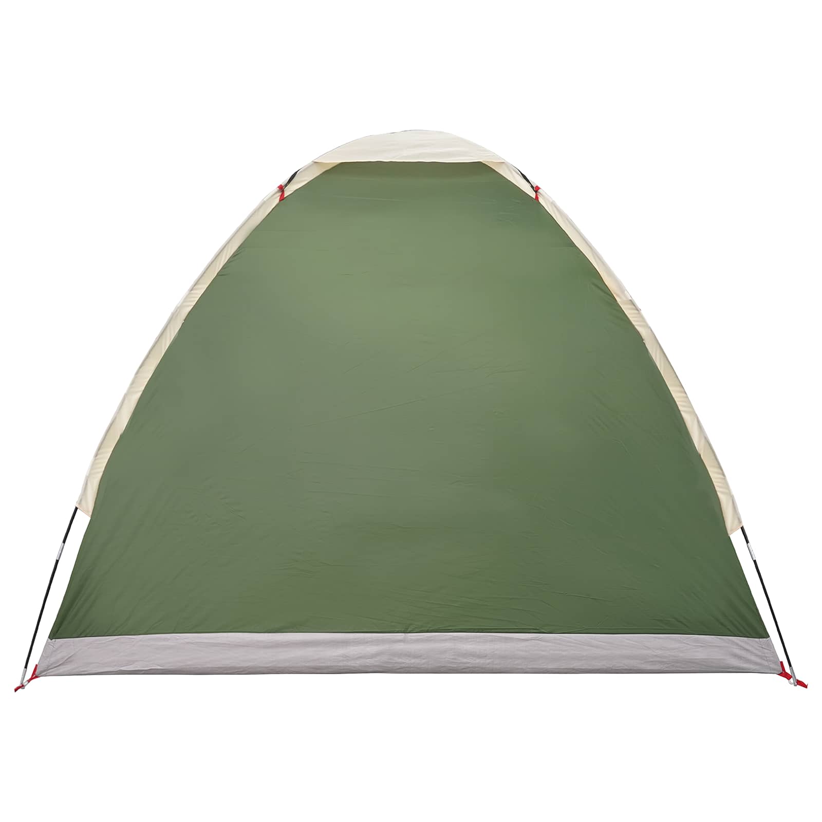 Campingzelt mit Dach Grün 2-Personen Polyester und Stahl
