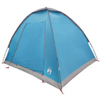 Campingzelt mit Dach Blau 2-Personen Polyester und Stahl
