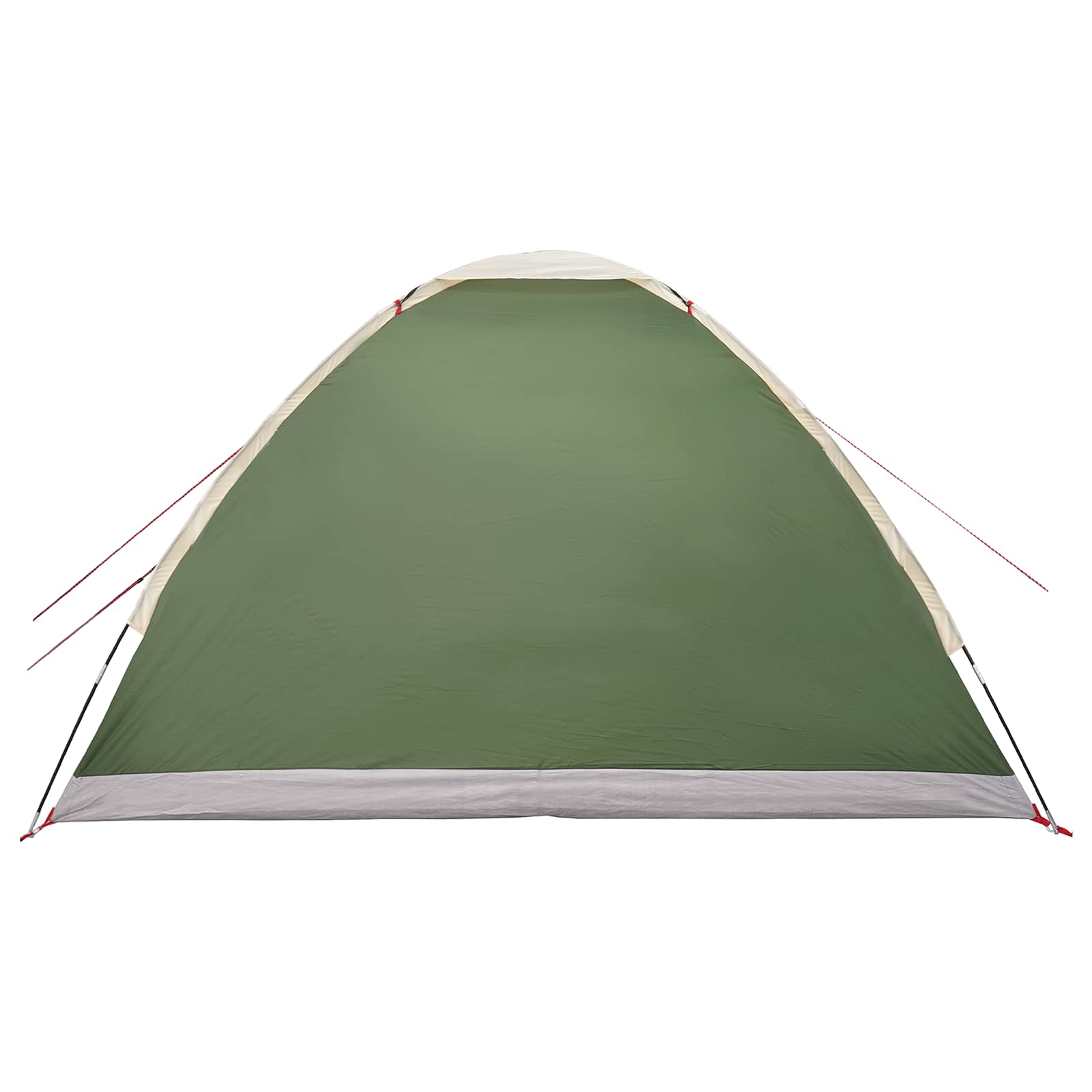Campingzelt mit Dach Grün 4-Personen Polyester und Stahl