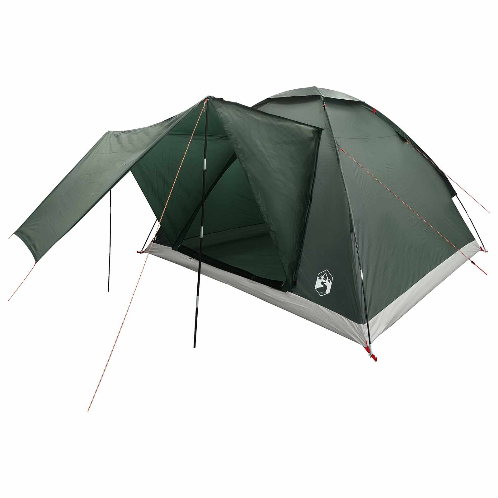 Campingzelt Olivegrün 275 x 215 x 125 cm Polyester und Stahl