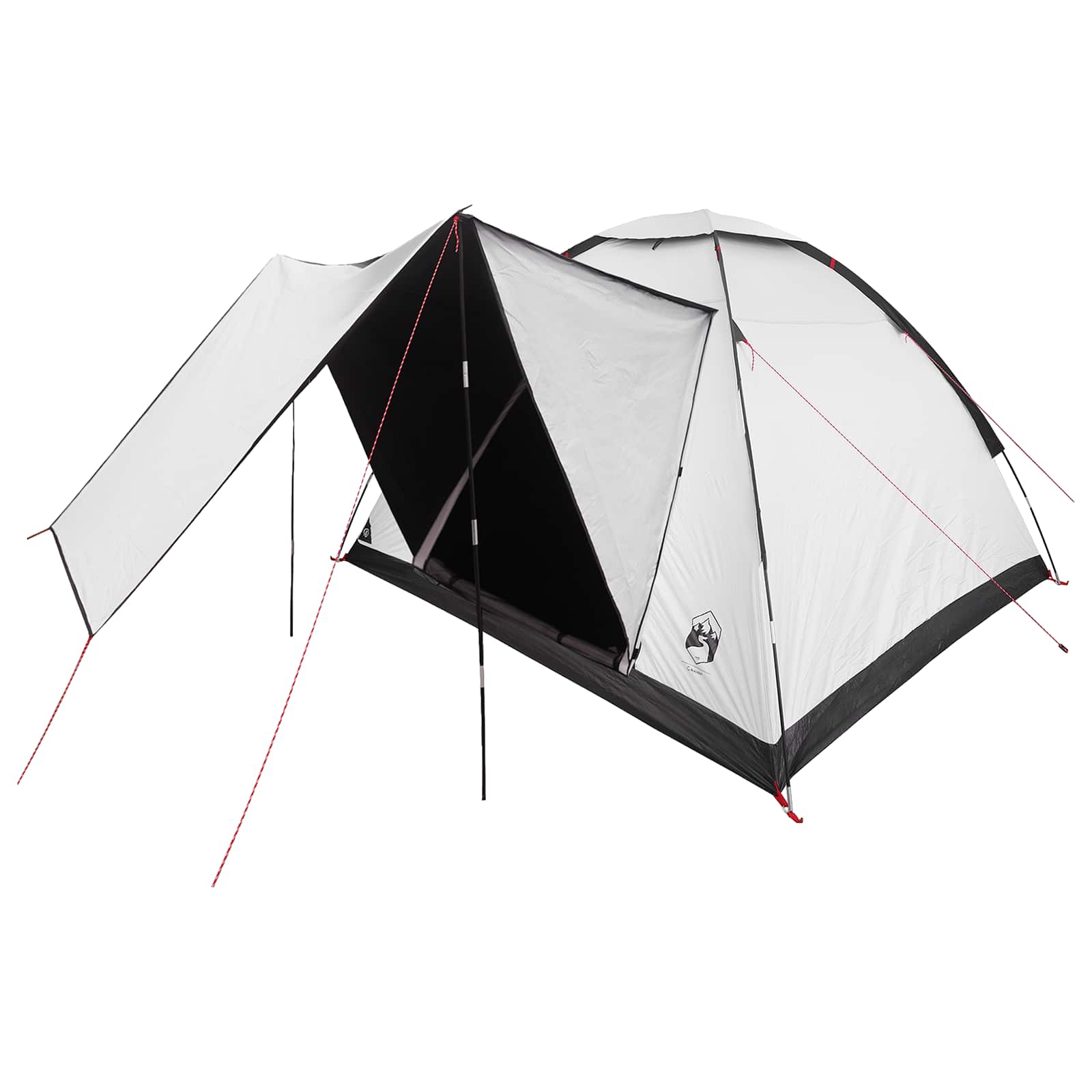 Campingzelt mit Dach Weiß Blackout 275 x 215 x 125 cm
