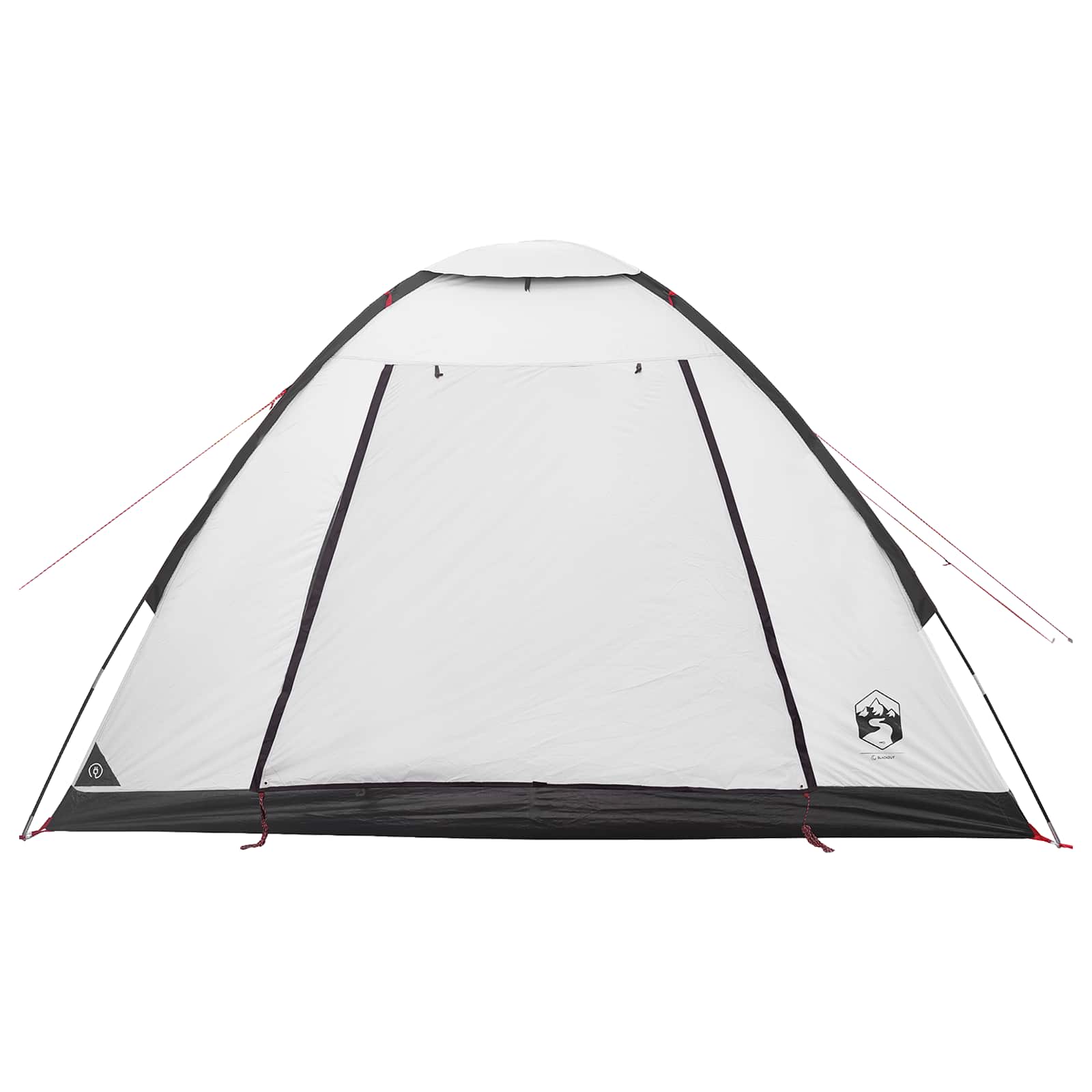 Campingzelt mit Dach Weiß Blackout 275 x 215 x 125 cm