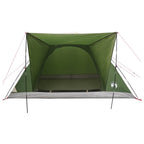 Campingzelt mit Dach Grün 6-Personen Polyester und Stahl