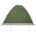 Campingzelt mit Dach Grün 6-Personen Polyester und Stahl