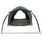 Tunnelzelt Olivegrün 370 x 275 x 210 cm Polyester und Stahl