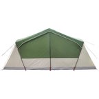 Hütten-Zelt Grün 480 x 273 x 205 cm Polyester und Stahl