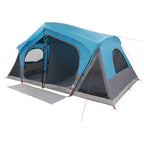 Hütten-Zelt Blau 480 x 273 x 205 cm Polyester und Stahl