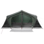 Hütten-Zelt Olivegrün 480 x 273 x 205 cm Polyester und Stahl