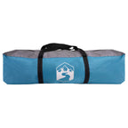 Sofort Zelt Blau 365 x 380 x 200 cm Polyester und Stahl