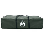 Sofort Zelt Olivegrün 365 x 380 x 200 cm Polyester und Stahl