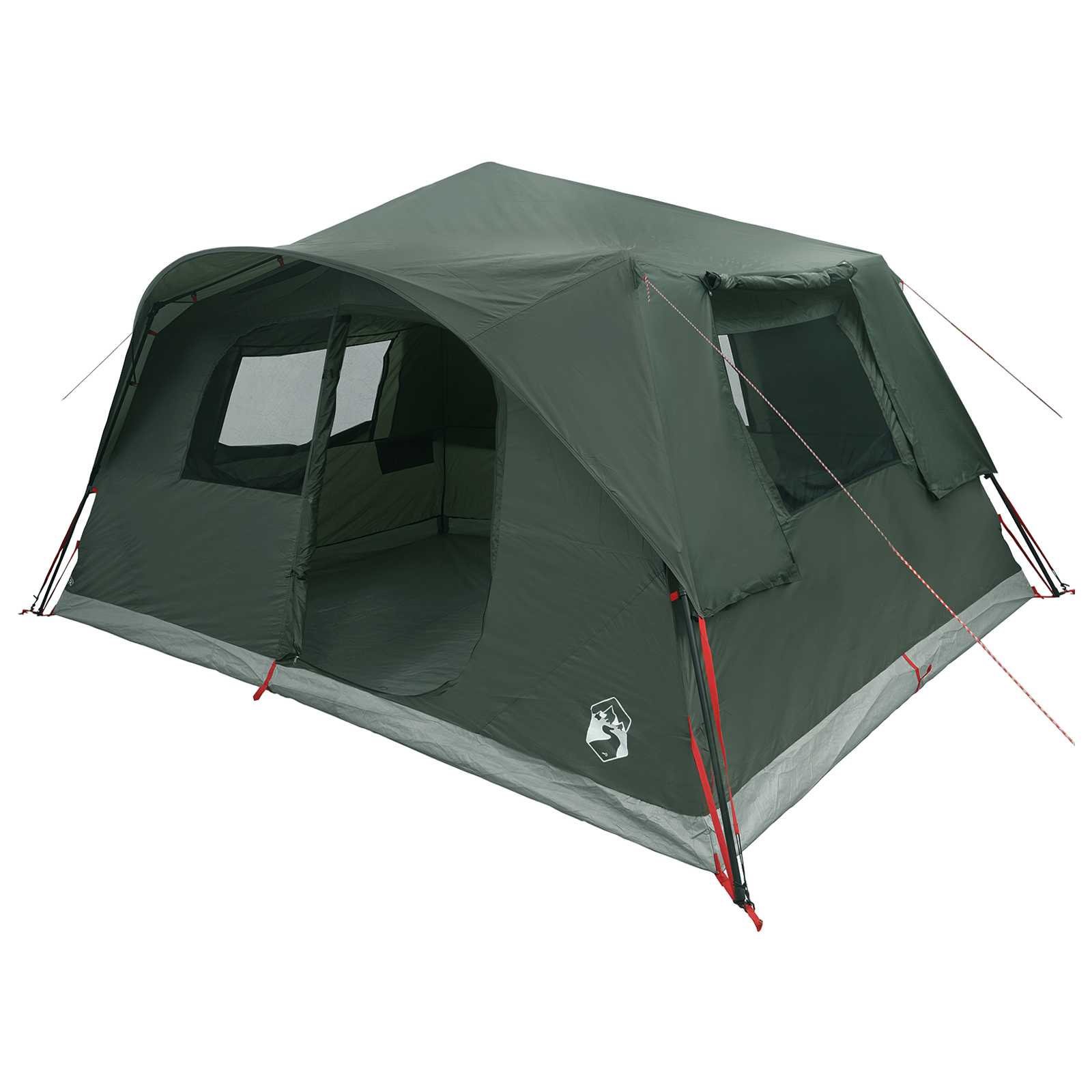 Sofort Zelt Olivegrün 365 x 280 x 200 cm Polyester und Stahl