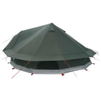 Tipi Zelt Olivegrün 800 x 800 x 430 cm Polyester und Stahl