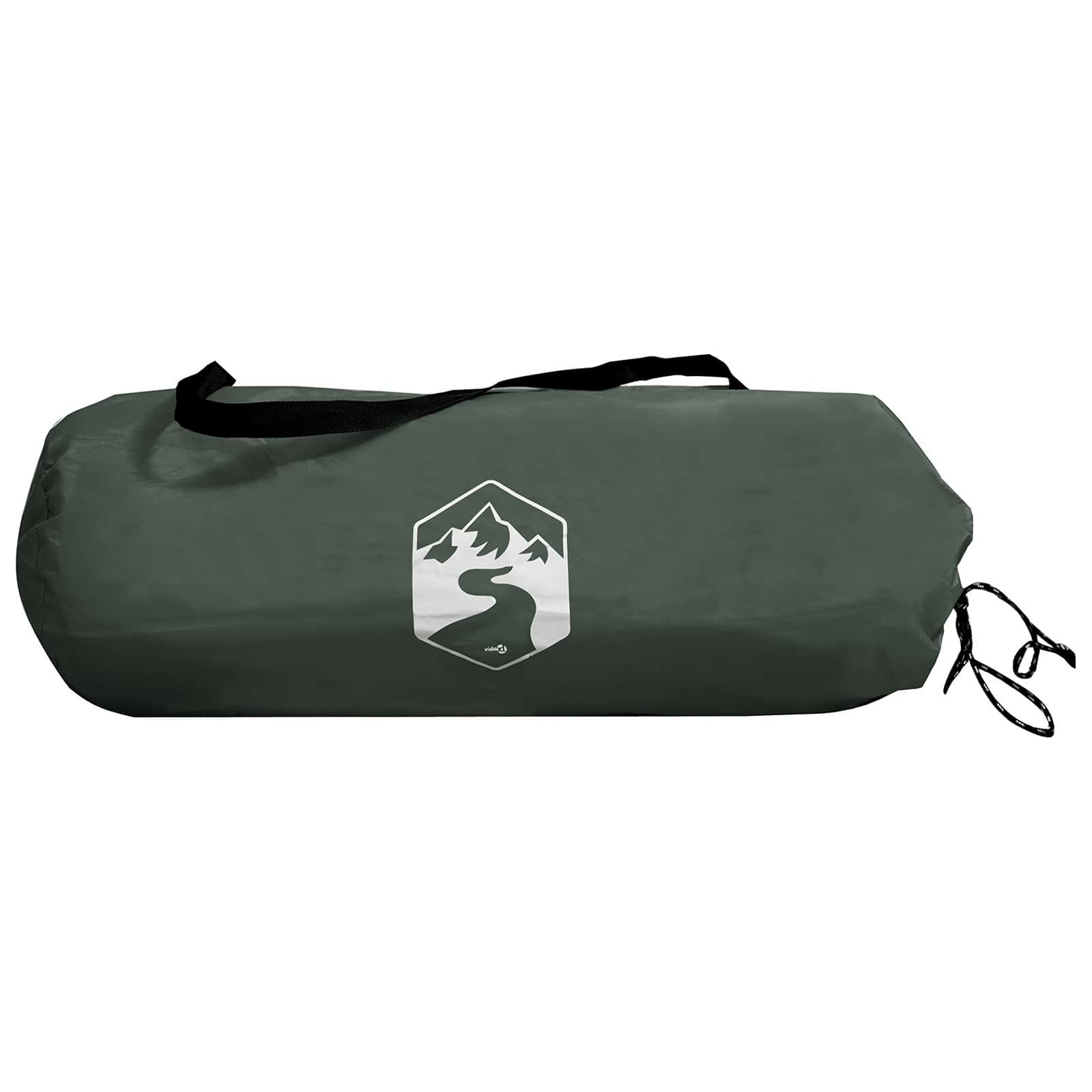 Huntingzelt Olivegrün 145 x 145 x 150 cm Polyester und Stahl