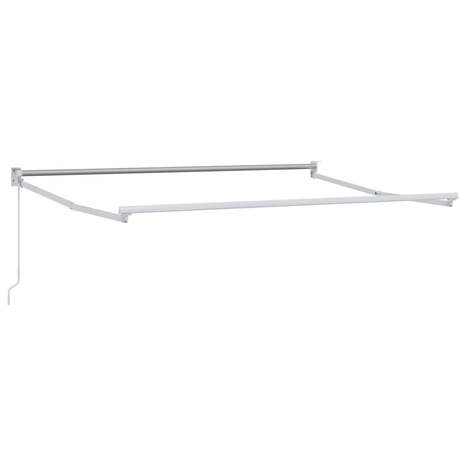Einziehbare Markise Anthrazit 3,5 x 2 m