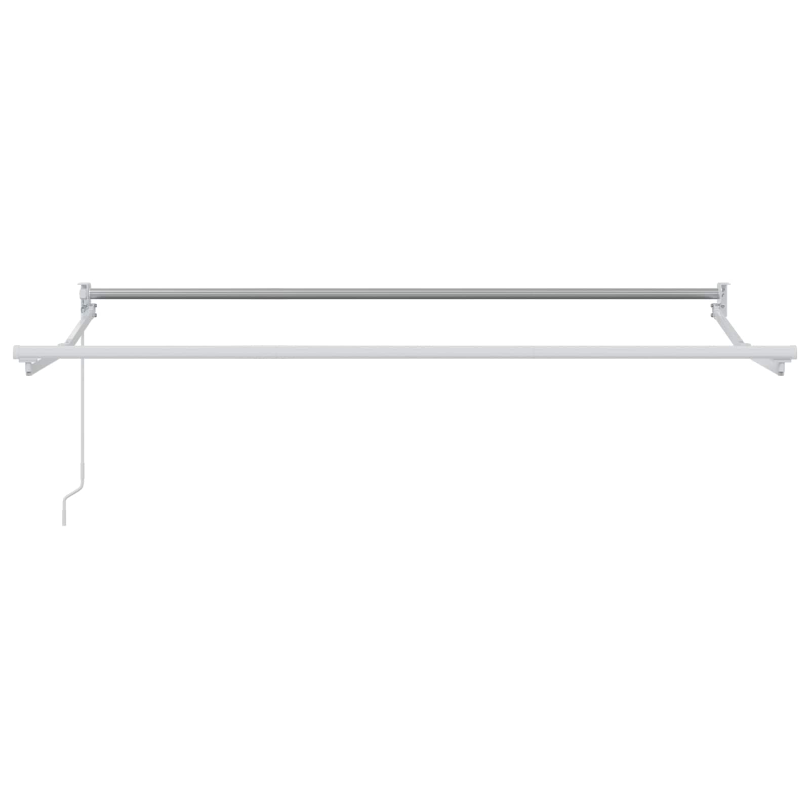 Einziehbare Markise Beige 3,5 x 2 m