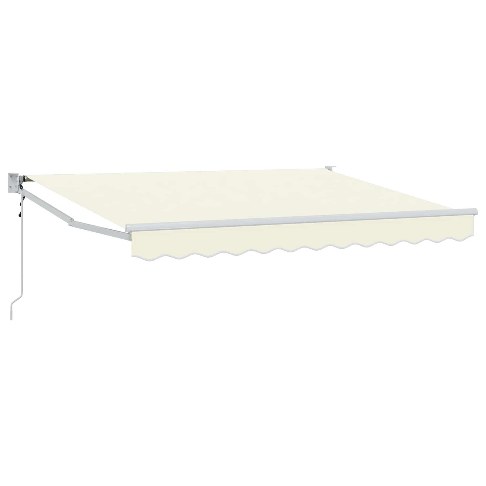 Elektrische ausziehbare Markise Creme 2,5 x 2 m