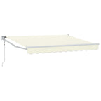 Elektrische ausziehbare Markise Creme 3 x 2 m
