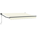 Elektrische ausziehbare Markise Creme 2,5 x 2 m