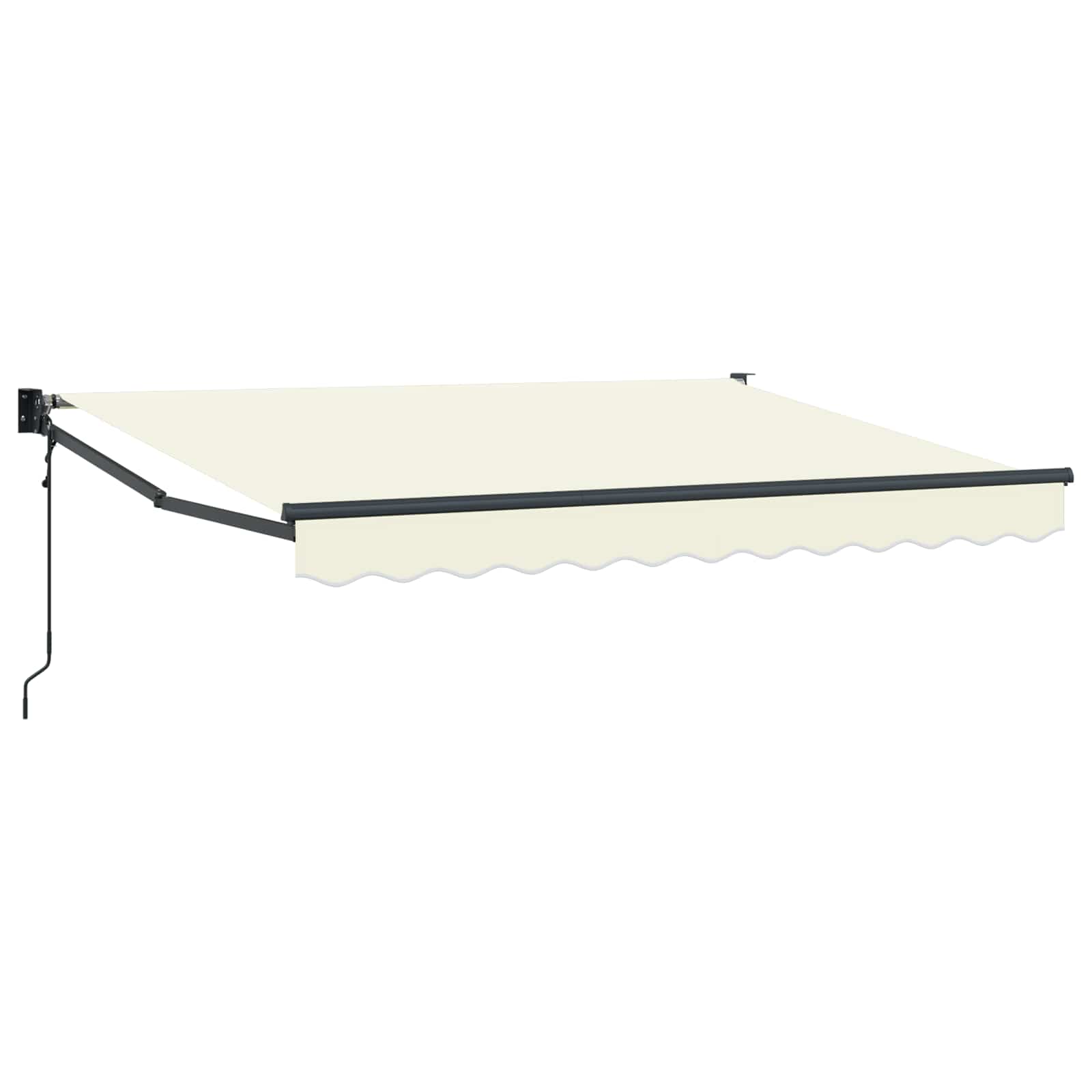Elektrische ausziehbare Markise Creme 3,5 x 2 m
