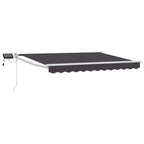 Manuelle Gelenkarmmarkise mit LEDs 3,5 x 2,5 m