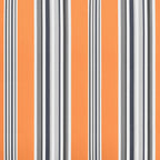 Elektrische ausziehbare Markise Blau, Orange, Anthrazit 4 x 3 m
