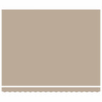 Einziehbare Markise Beige 4 x 3 m Leinen und Aluminium