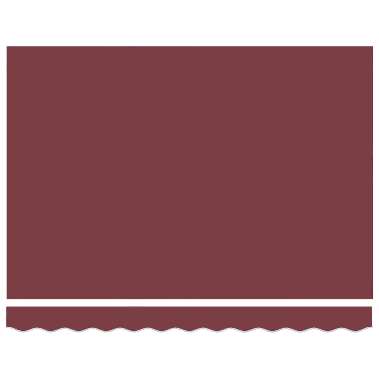 Manuell einziehbare Markise Bordeauxrot 3 x 2,5 m