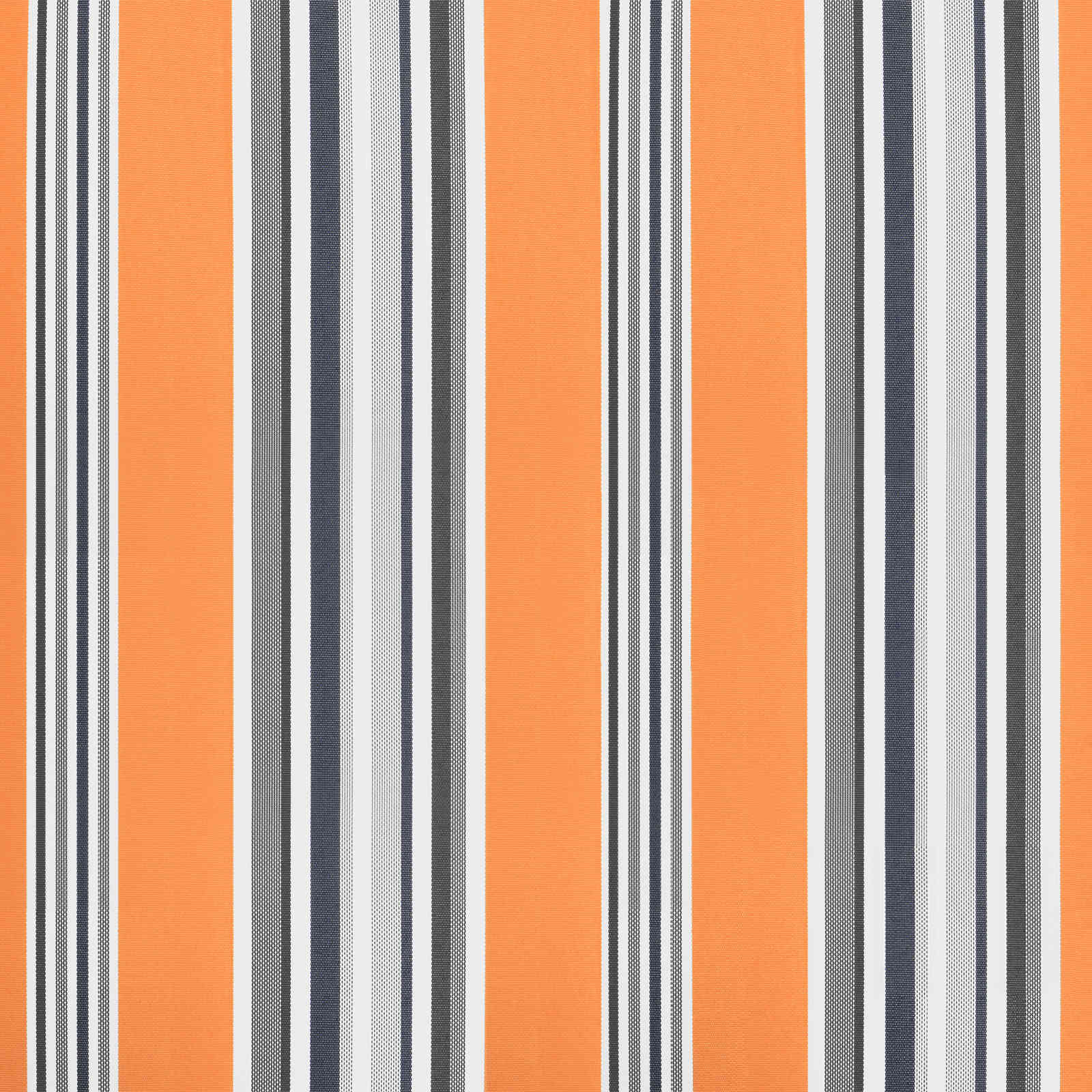 Manuell einziehbare Markise Orange, Grau, Blau, Weiß 4 x 3 m