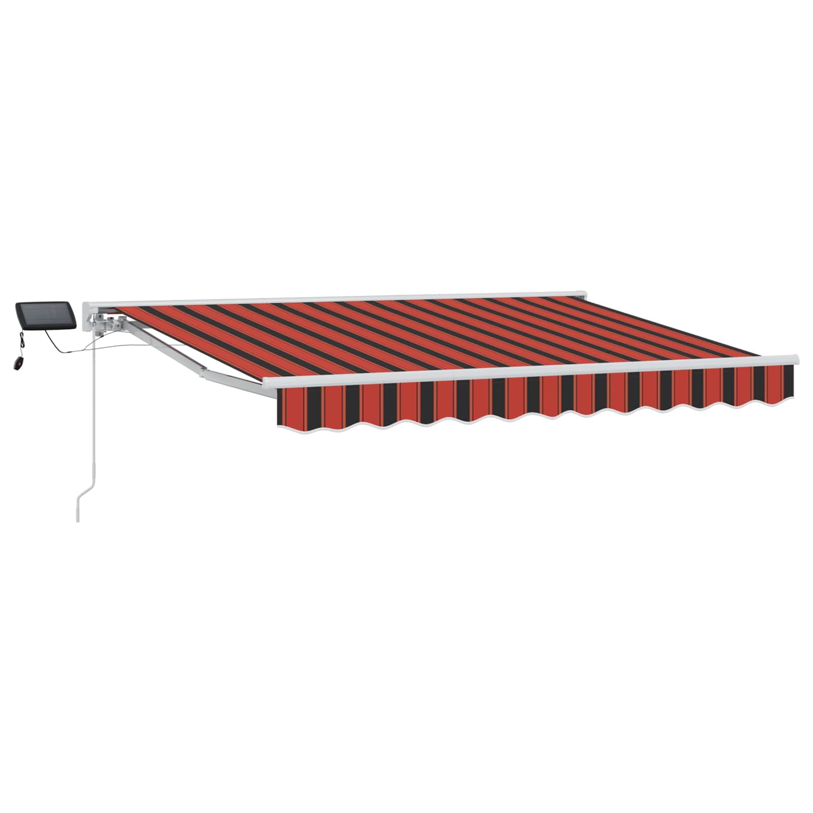 Manueller Markisenrahmen mit LEDs 3 x 2,5 m