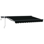Manueller Markisenrahmen mit LEDs 3 x 2,5 m
