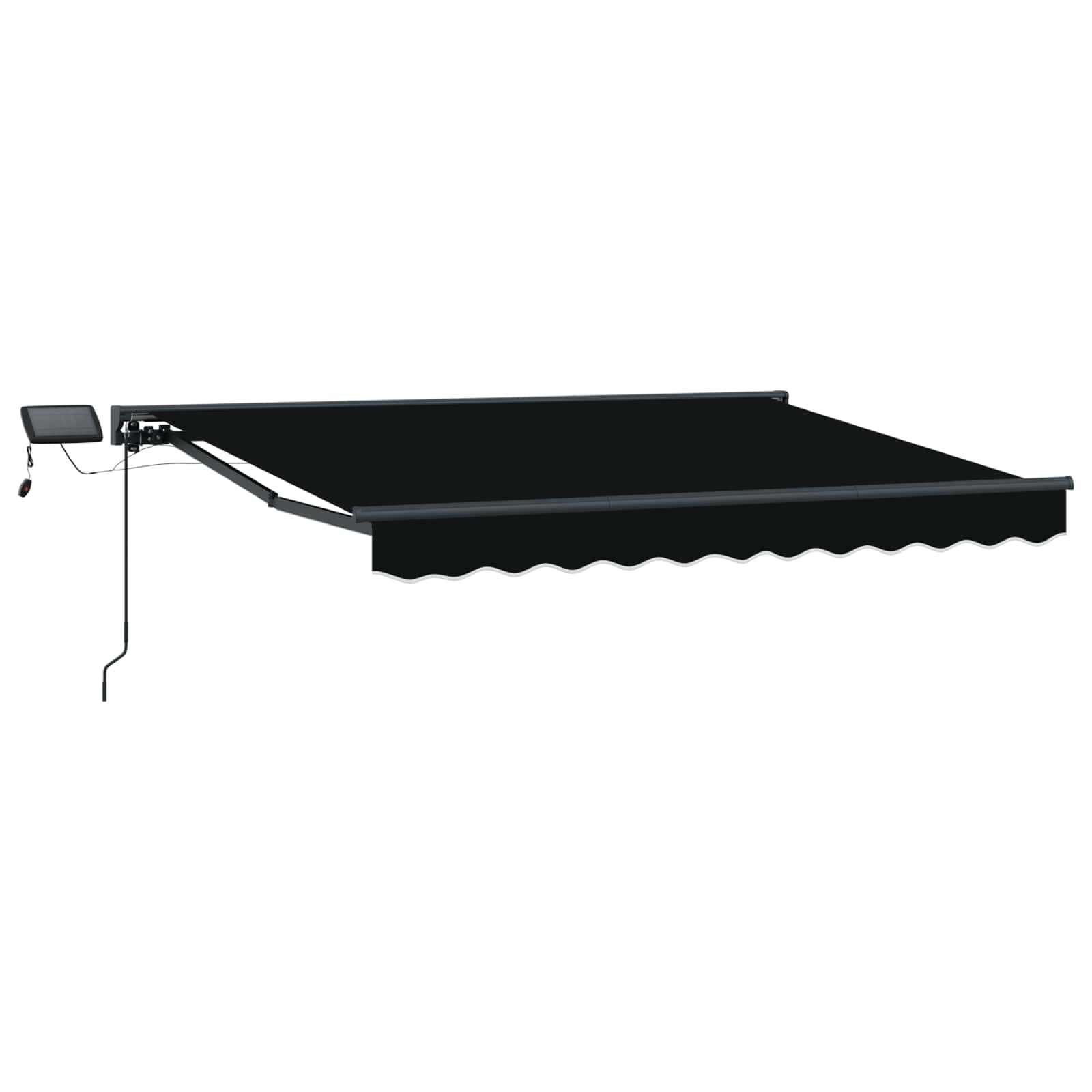 Manueller Markisenrahmen mit LEDs 3,5 x 2,5 m