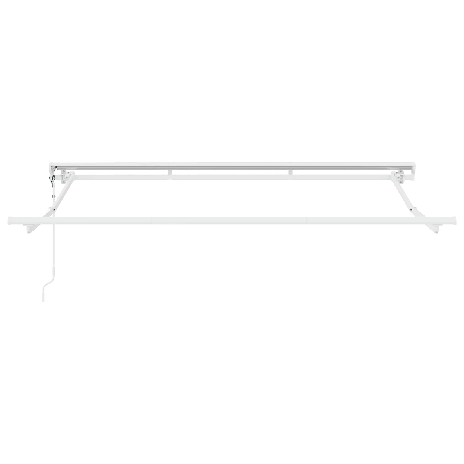 Elektrische ausziehbare Markise Creme 3 x 2,5 m