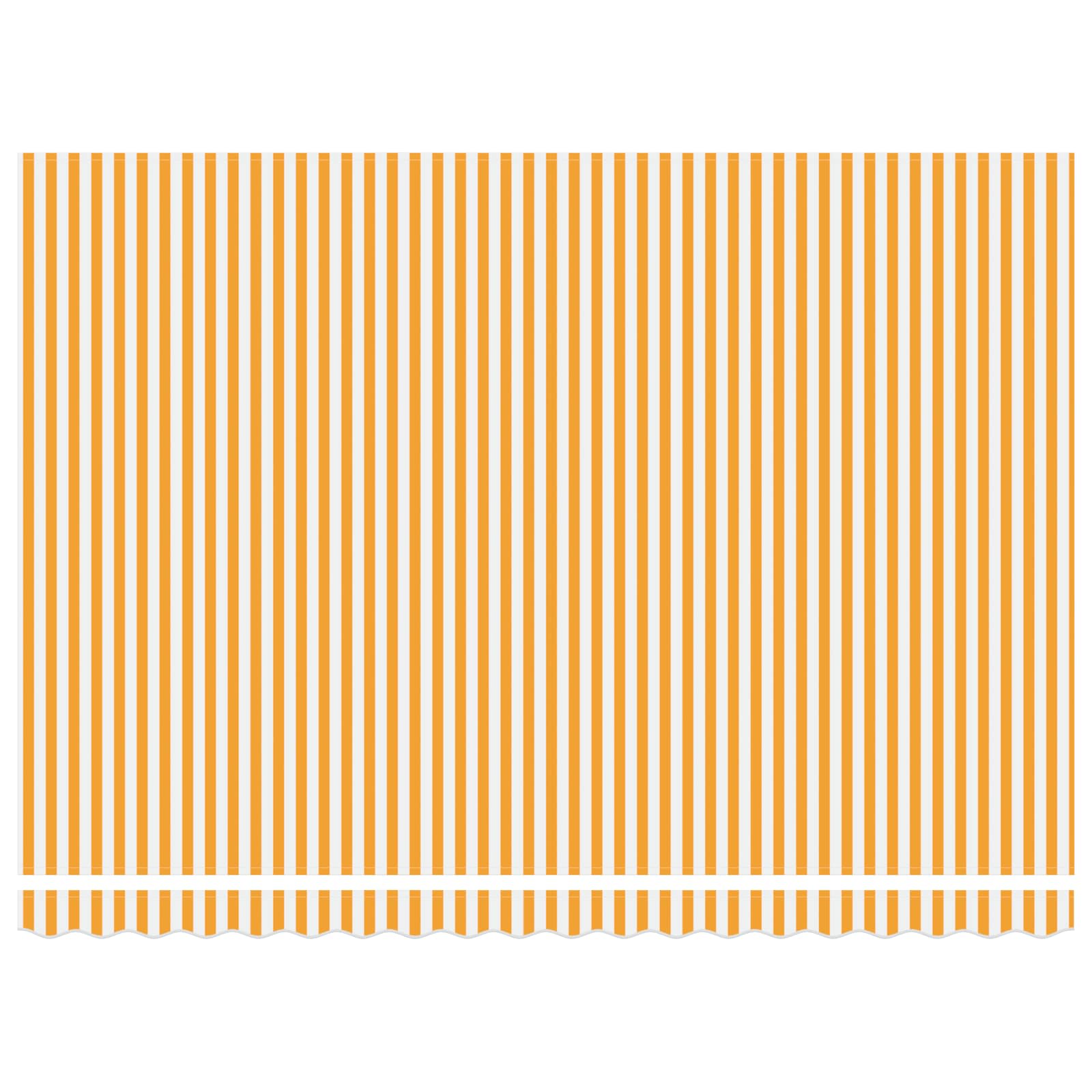 Elektrische ausziehbare Markise Gelb, Weiß, Anthrazit 4,5 × 3 m